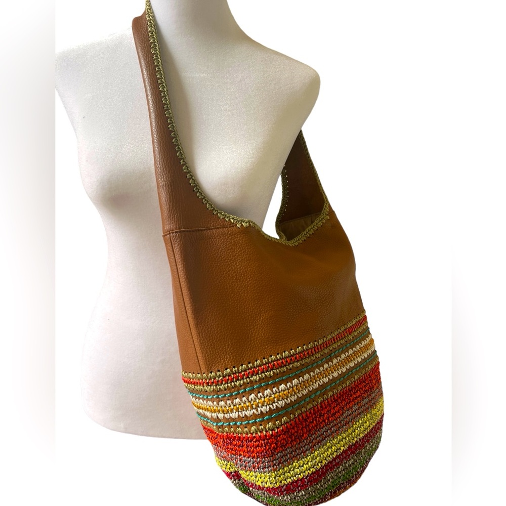 THE SAK LEATHER 120 HOBO IN TOBACCO SEMINYAK-NWOT